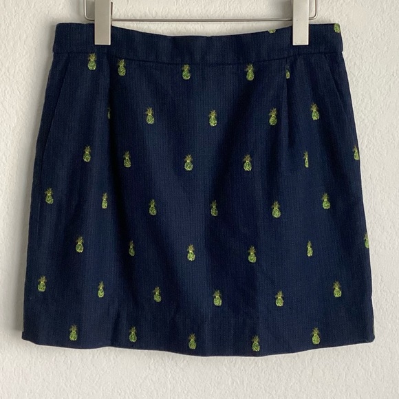 J. Crew Factory Dresses & Skirts - \J. Crew Factory\ Printed Basketweave Mini Skirt